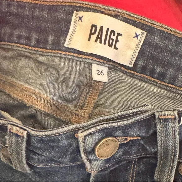 PAGIE jeans size 26 Kylie crop - Picture 2 of 3